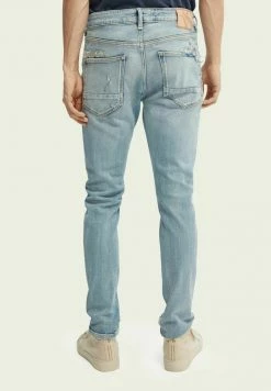 Scotch & Soda Jean Slim - Good Time Blue -Scotch & Soda Soldes 34b898169c6b4308ab74b330ad2e466d