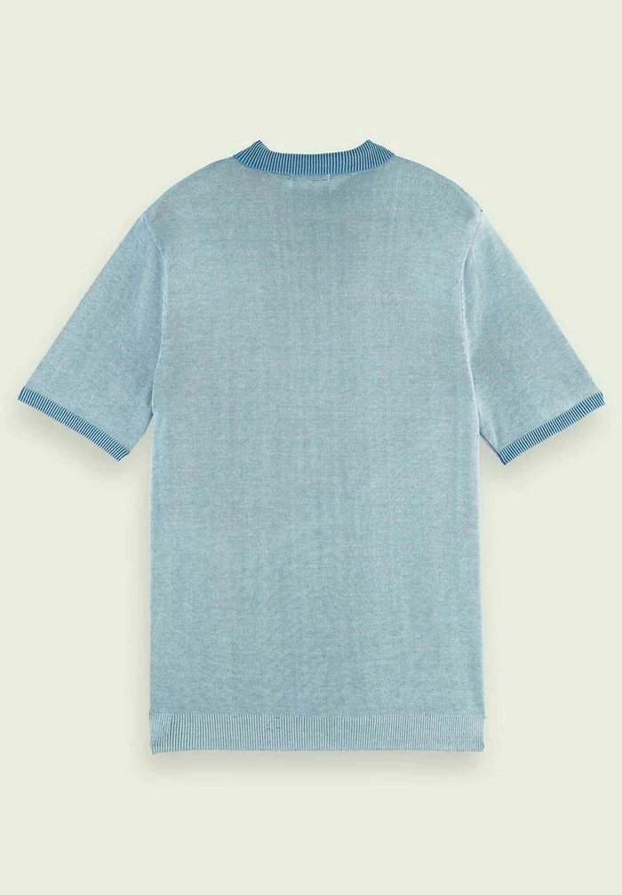 Scotch & Soda Polo - Midnight Muse Melange 5 Scotch & Soda Polo - Midnight Muse Melange – Image 5