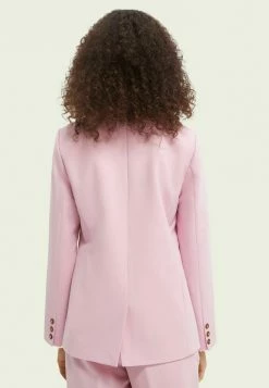 Scotch & Soda SINGLE-BREASTED OVERSIZED LAPEL - Blazer - Memphis Pink -Scotch & Soda Soldes 35109c93d56444e79f53c2d7478e72ba