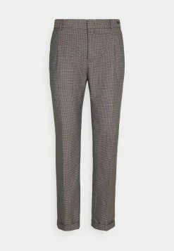 Scotch & Soda BLAKE CLASSIC PLEATED STRUCTURED - Pantalon Classique - Dark Brown -Scotch & Soda Soldes 354f9b26d9124bc08c8408307121b42e