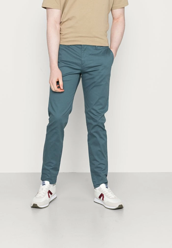 Scotch & Soda MOTT CONTAINS - Chino - Steel 1 Scotch & Soda MOTT CONTAINS - Chino - Steel