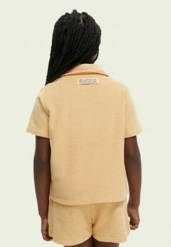 Scotch & Soda Chemisier - Sand -Scotch & Soda Soldes 35764d25550645bb856e44a3a644240e