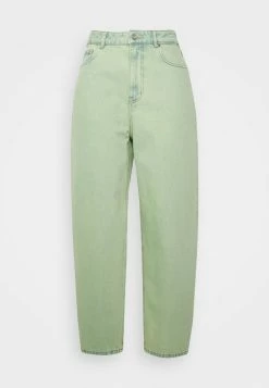 Scotch & Soda HIGH RISE BALLOON LEG WITH OVERDYE COLOURS - Jean Boyfriend - Cactus Green