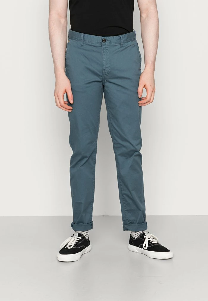 Scotch & Soda STUART CONTAINS - Chino - Steel 1 Scotch & Soda STUART CONTAINS - Chino - Steel