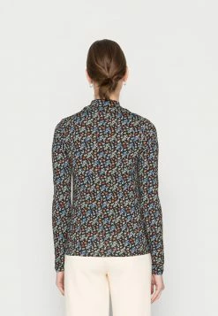 Scotch & Soda LONG SLEEVED MOCK NECK - T-shirt à Manches Longues - Combo -Scotch & Soda Soldes 36e1eb1f8fc044d98afa54f694e7d8d8