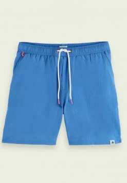 Scotch & Soda MID-LENGTH - Short De Bain - Blue -Scotch & Soda Soldes 37353663cbc64db6b8dbc58a20636f1a