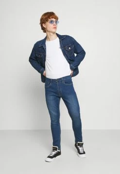 Scotch & Soda LOGO TEE 2 PACK - T-shirt Basique - Dark Blue/white