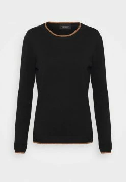 Scotch & Soda BASIC STRIPED - Pullover - Black -Scotch & Soda Soldes 376485d71c8f43969a95c5088fbf4f8e