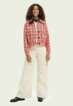 Scotch & Soda CHECKED SHORT FIT - Veste Légère - Combo Y