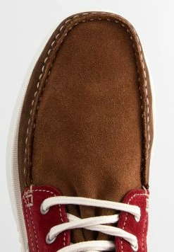 Scotch & Soda GERITT - Chaussures Bateau - Red Multi -Scotch & Soda Soldes 388f89a72dc24ace93a22433018de7b4