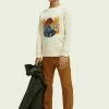 Scotch & Soda Sweatshirt - Ecru