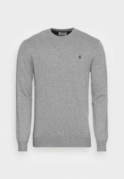 Scotch & Soda ESSENTIALS CREWNECK - Pullover - Grey Melange -Scotch & Soda Soldes 38f0e55e37294d819308ef65605a02a0