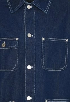 Scotch & Soda WORKWEAR JACKET - Veste En Jean - Indigo -Scotch & Soda Soldes 3904d1f104514c7d8fc368d232f1feee