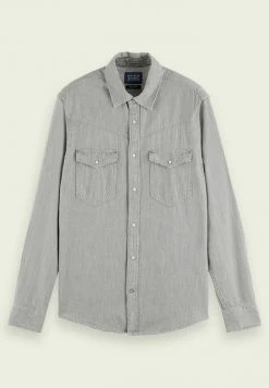 Scotch & Soda REGULAR - Chemise - Grey 12 Scotch & Soda REGULAR - Chemise - Grey -Scotch & Soda Soldes 399a9a05317147e5b872dbc7bbdb5089