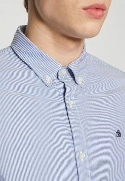 Scotch & Soda ESSENTIALS SLIM FIT SHIRT - Chemise - Light Blue -Scotch & Soda Soldes 39a6197e98d44a11b27a68e954482d46