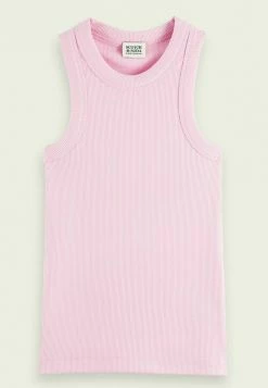 Scotch & Soda MERCERIZED RACER - Débardeur - Memphis Pink 9 Scotch & Soda MERCERIZED RACER - Débardeur - Memphis Pink -Scotch & Soda Soldes 39ca04c720ff45dda7b16a02b969c847