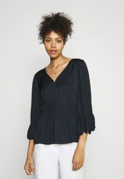 Scotch & Soda DRAPEY WITH SCALLOPED EDGES - Blouse - Night