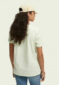 Scotch & Soda SHORT SLEEVED - T-shirt Imprimé - Citrus Green -Scotch & Soda Soldes 3a39625dc7584f98ab2de96239118c19