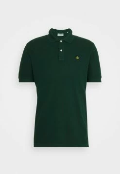 Scotch & Soda ORGANIC GARMENT DYE POLO - Polo - Bottle Green -Scotch & Soda Soldes 3a73b959aa124f01b7dc6a5092ce24ea