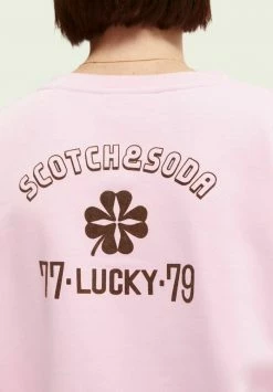 Scotch & Soda Sweatshirt - Memphis Pink -Scotch & Soda Soldes 3aca848337de4d2397cc201b061a81b7