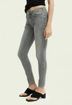 SCOTCH & SODA SKINNY JEANS - Jean Slim - Grey -Scotch & Soda Soldes 3ae0942141ce4fb0939228530f8db8fe