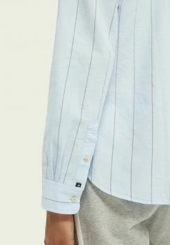 Scotch & Soda SLIM FIT LANGARM - Chemise - Blue -Scotch & Soda Soldes 3b2ab64663c74d198e18885d5ae58893