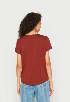 Scotch & Soda T-shirt Basique - Red Clay -Scotch & Soda Soldes 3b9b99d511ad469481f56aaa702ac860