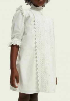Scotch & Soda Robe Chemise - White -Scotch & Soda Soldes 3bb7315f20bb4402a9352d146dfa67e9