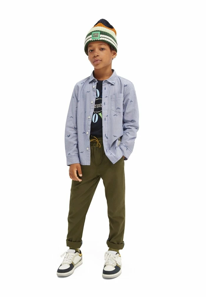 Scotch & Soda ELASTICATED-WAIST - Chino - Army 3 Scotch & Soda ELASTICATED-WAIST - Chino - Army – Image 3