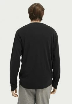 Scotch & Soda T-shirt à Manches Longues - Black -Scotch & Soda Soldes 3bff1f4928714929b176927f515cf4d6