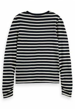 Scotch & Soda TEE WITH ROUNDED SPECIAL SLEEVES - T-shirt à Manches Longues - Combo -Scotch & Soda Soldes 3c59dd9da42e4434bcdd9414aadd9c18