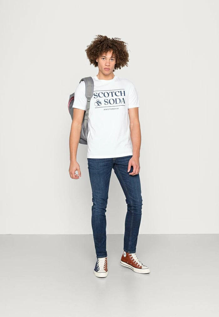 Scotch & Soda SHORT SLEEVE LOGO TEE - T-shirt Imprimé - Combo 2 Scotch & Soda SHORT SLEEVE LOGO TEE - T-shirt Imprimé - Combo – Image 2