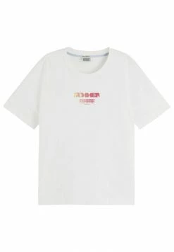 Scotch & Soda T-shirt Imprimé - Off White