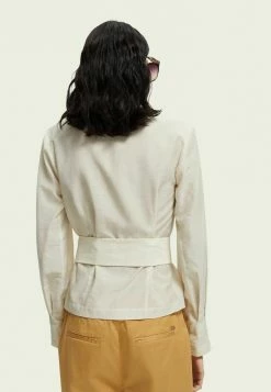 Scotch & Soda Blouse - Sand Melange 9 Scotch & Soda Blouse - Sand Melange -Scotch & Soda Soldes 3cfe93cccb5b4afdba1b07b9404ad687