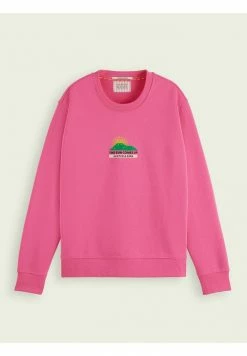 Scotch & Soda RELAXEDFIT - Sweatshirt - Paradise Pink -Scotch & Soda Soldes 3d682fa4ea184aec9e30665ce817fe51