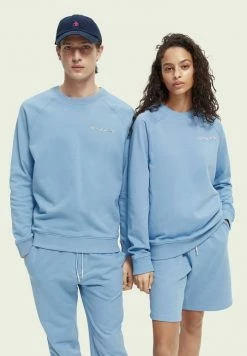 Scotch & Soda UNISEX - Sweatshirt - Blue