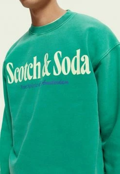Scotch & Soda Sweatshirt - Highlight Green -Scotch & Soda Soldes 3dd596c102264be7b361d9663f87197c