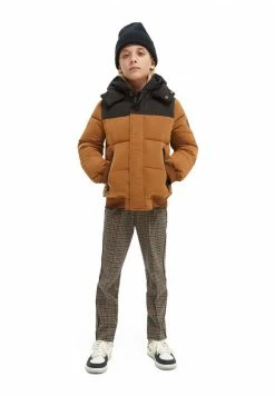 Scotch & Soda WATER REPELLENT HOODED PUFFER - Veste D'hiver - Cacao