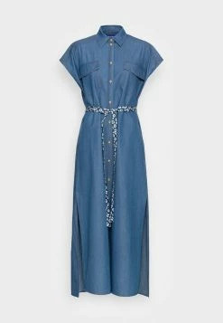 Scotch & Soda LIGHT WEIGHT SHIRT DRESS - Robe Longue - Indigo 8 Scotch & Soda LIGHT WEIGHT SHIRT DRESS - Robe Longue - Indigo -Scotch & Soda Soldes 3ea1fc6055d44c318dc90e8721b7c221