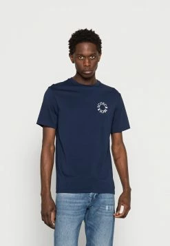 Scotch & Soda SHORT SLEEVE LOGO TEE - T-shirt Basique - Navy