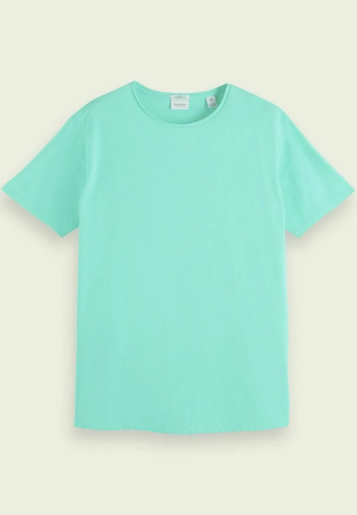 Scotch & Soda T-shirt Basique - Light Blue 5 Scotch & Soda T-shirt Basique - Light Blue – Image 5