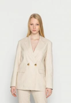 Scotch & Soda DOUBLE BREASTED - Blazer - Sand Melange