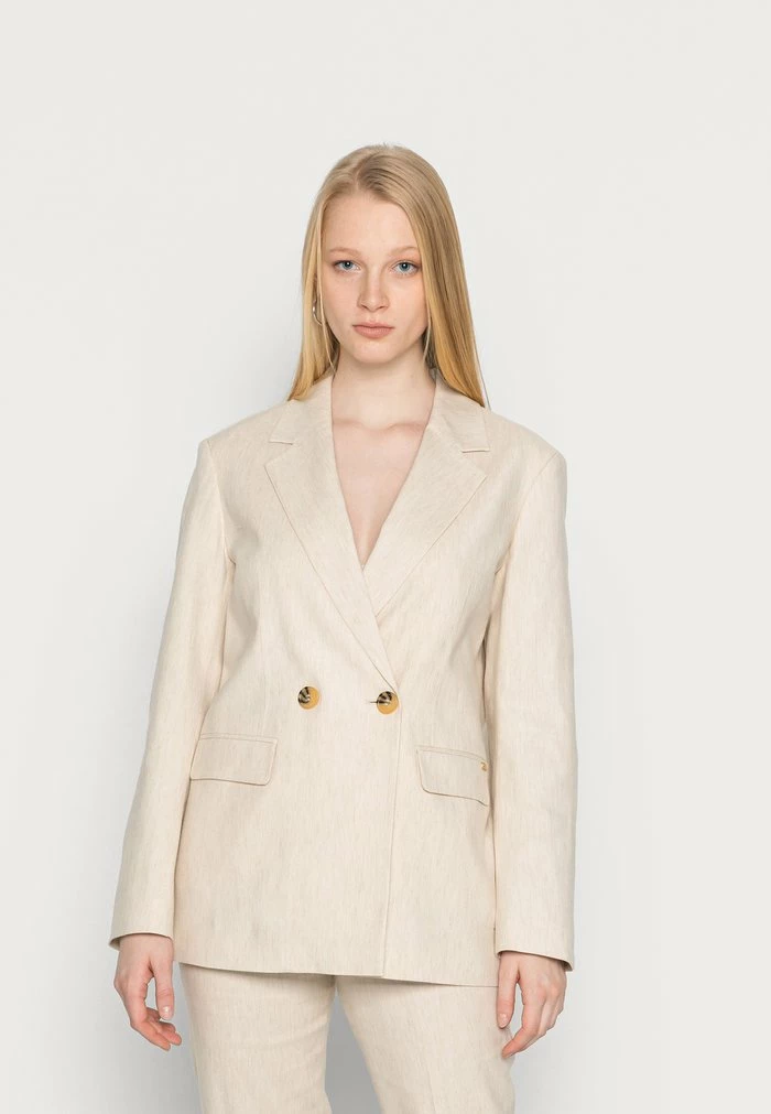 Scotch & Soda DOUBLE BREASTED - Blazer - Sand Melange 1 Scotch & Soda DOUBLE BREASTED - Blazer - Sand Melange