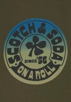 Scotch & Soda REGULAR FIT - Sweatshirt - Military -Scotch & Soda Soldes 400118ce0da742f7b6e564d9dcbf02b7