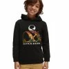 Scotch & Soda EMBROIDERED ARTWORK - Sweatshirt - Black
