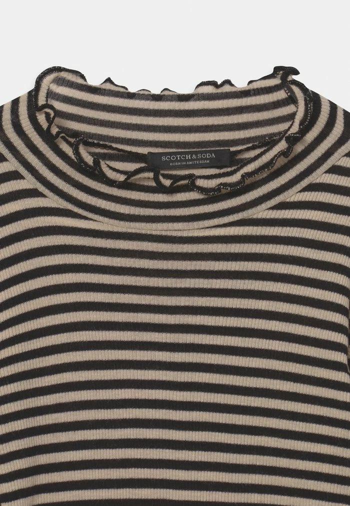 Scotch & Soda LONG SLEEVED STRIPED RUFFLE - T-shirt à Manches Longues - Multi-coloured 3 Scotch & Soda LONG SLEEVED STRIPED RUFFLE - T-shirt à Manches Longues - Multi-coloured – Image 3