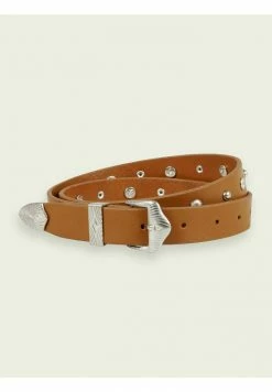 Scotch & Soda Ceinture - Olive Brown