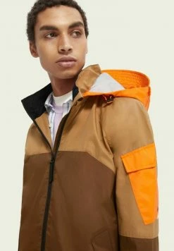 Scotch & Soda Veste Imperméable - Brown -Scotch & Soda Soldes 4155447bf86b4126bb6814168fb7ce24