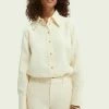 Scotch & Soda OVERSIZED - Chemisier - Vanilla