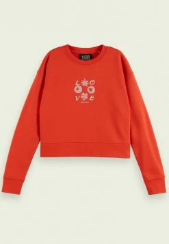 Scotch & Soda Sweatshirt - Hollywood Red -Scotch & Soda Soldes 41c2ae21f2c04f90bbcdb4572250a13e